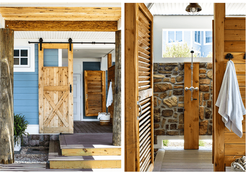 Get Inspired, Outdoor Showers Marnie Custom Homes