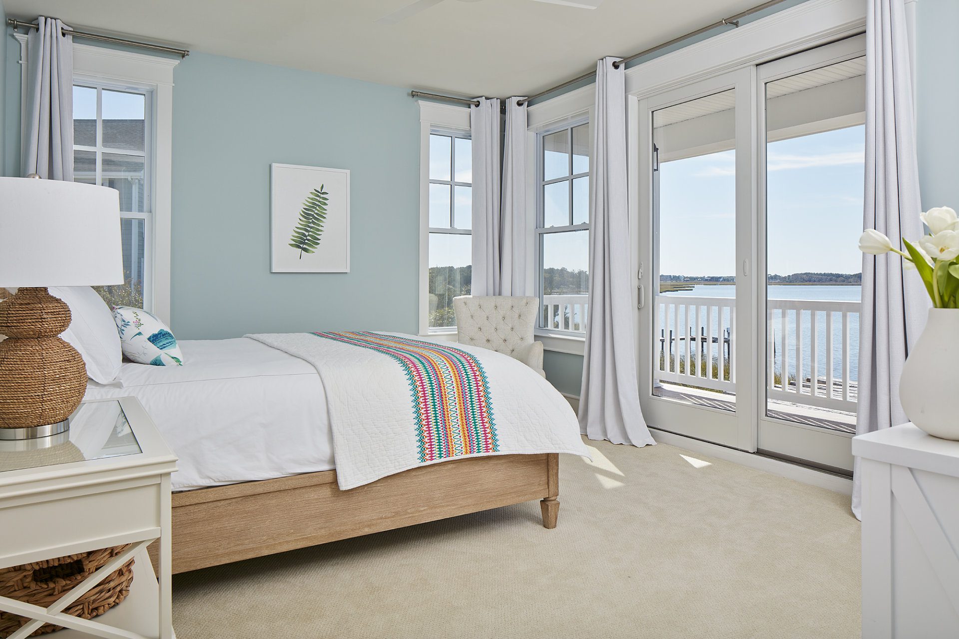 10 Coastal Paint Colors For Your Bedroom - Marnie Custom Homes